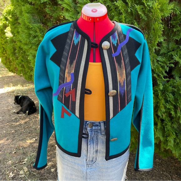 Vintage Southwestern Bolero Jacket - Picture 7 of 14